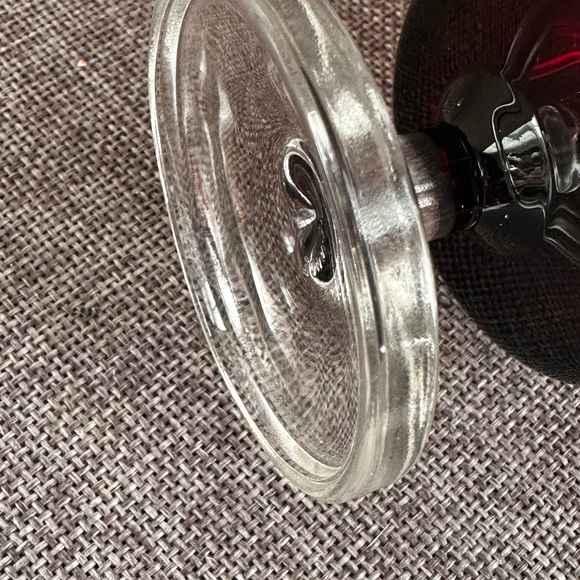 Luminarc Cavalier Ruby Red Cordial Glasses - Picture 3 of 7